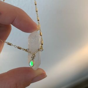 Native Gem Wrap Necklace